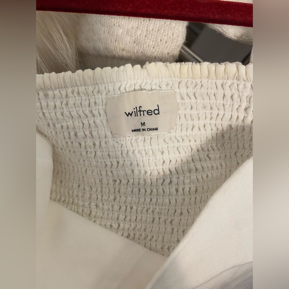 Linen Aritzia crop top - Picture 6 of 6